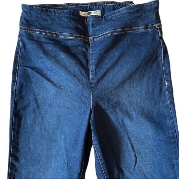 Free People We The Free In My Feelings Cropped Boot Cut Stretch Jeans Small NWT - Picture 9 of 12